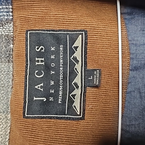 Jachs New York outdoor Indian tribal western button down wool blend jacket sz Lg - Picture 4 of 9